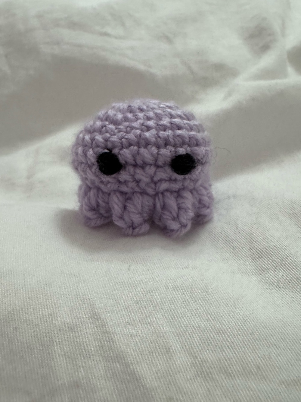Small Purple Crochet Octopus Amigurumi